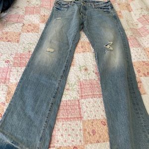 Abercrombie & Fitch new distresses jeans 32x34
